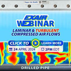 Upcoming Laminar vs Turbulent Airflow in Compressed Air Systems Webinar