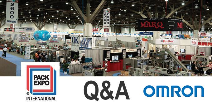 Talking PACK EXPO with OMRON