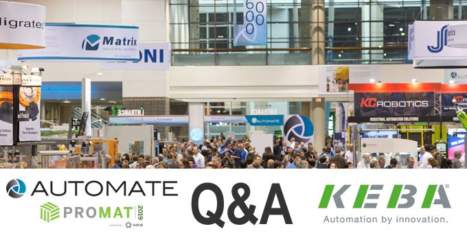 Automate 2019 with KEBA