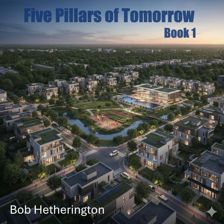 PILLARS OF TOMORROW -  A hopeful vision of Government, Technology, and Human Dignity in harmony