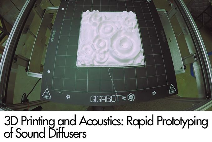3D Printing and Acoustics: Rapid Prototyping of Sound Diffusers